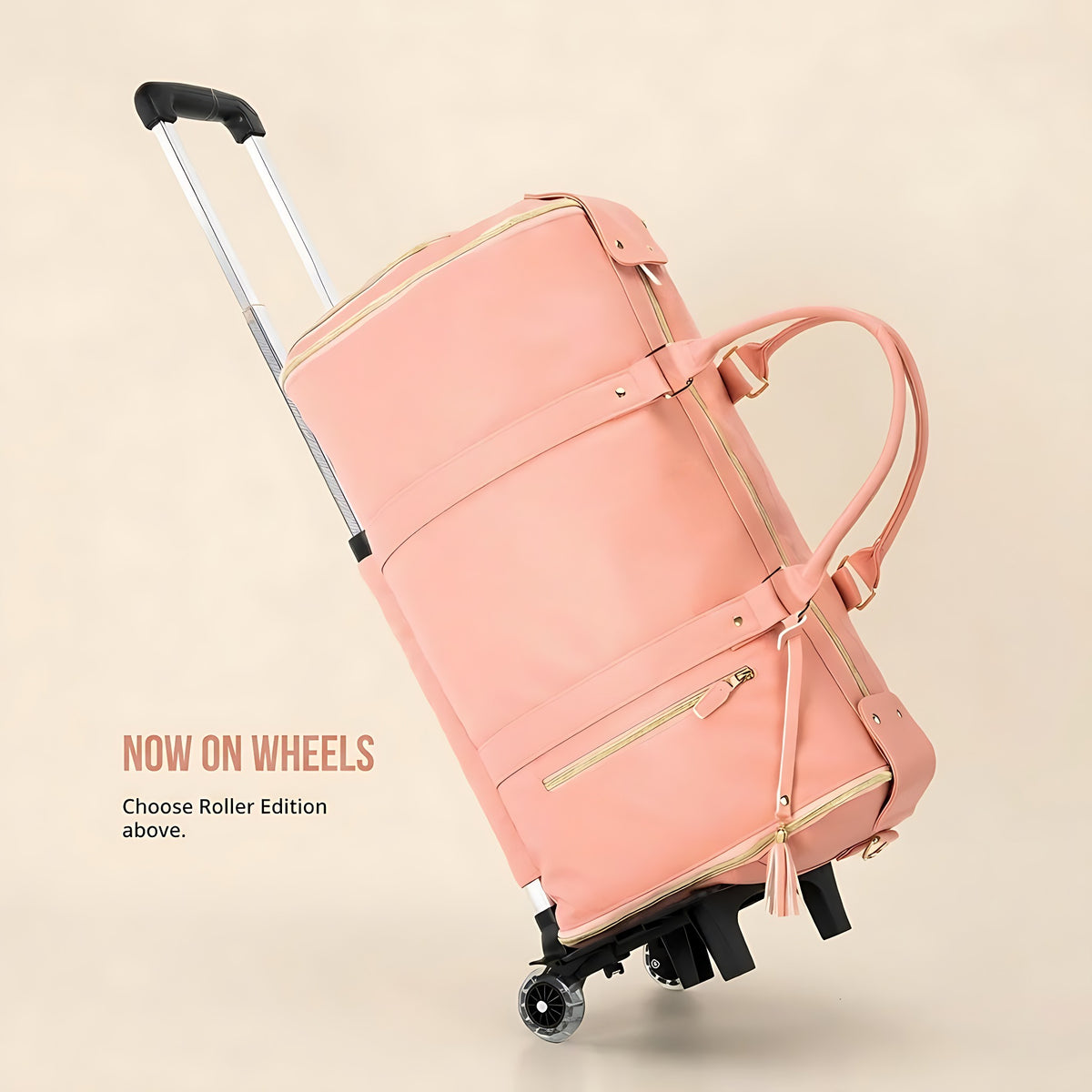 Luhxe Travel Bag 2.0 Roller Edition in Rose